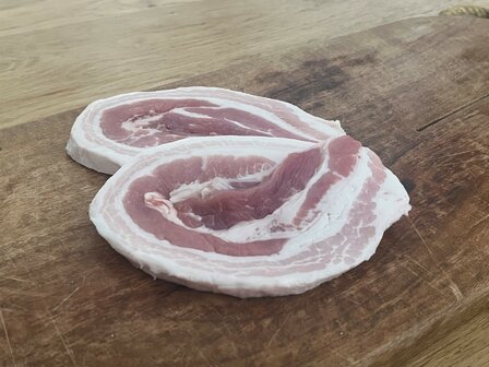 Speklappen zonder zwoerd Heyde Hoeve &euro;14,90/ kg