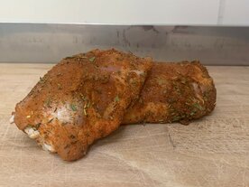 Kipkarbonade gekruid €10.-/ kg